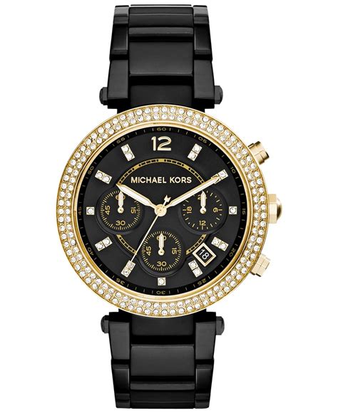 michael kors watches history|michael kors black watch ladies.